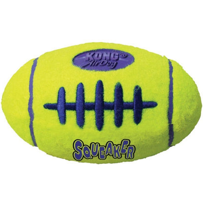 KONG Igračka za pse AirDog Squeaker Football, zvučna, gumena Small