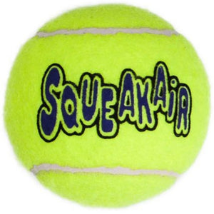 KONG Igračka za pse AirDog Squeakair Loptica tenis, zvučna, gumena
