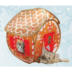 KONG Kućica za mačke Gingerbread 41,1*41,1*41,1 cm