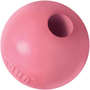 KONG Igračka za štence PUPPY Lopta s rupom Roze ili Plava S