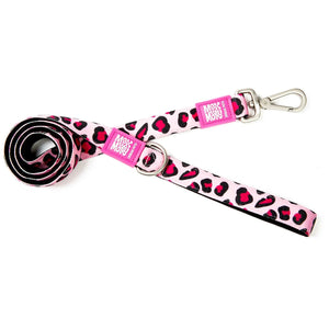 MAX & MOLLY Povodac za pse Leopard Pink, S