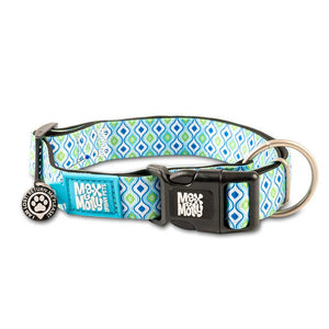 MAX & MOLLY Ogrlica za pse Smart ID Retro Blue, XS