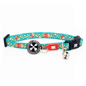 OUTLET MAX & MOLLY Ogrlica za mace Smart ID, Popcorn, 22-35/1cm