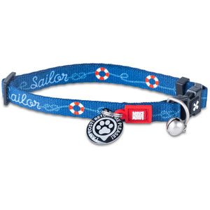 MAX & MOLLY Ogrlica za mace Smart ID, Sailor, 22-35/1cm