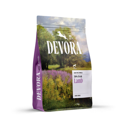 DEVORA Dog Grain Free Large, s jagnjetinom
