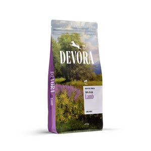 DEVORA Dog Grain Free Large, s jagnjetinom