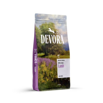 DEVORA Dog Grain Free Large, s jagnjetinom