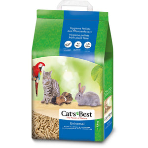 CATS BEST Posip za mačke i male životinje, drveni pelet Universal