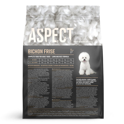 ASPECT Bichon, s jagnjetinom i pirinčem, 1kg