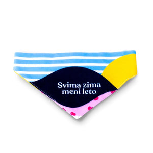 EL SHAPO Bandana za pse Svima Zima Meni Leto