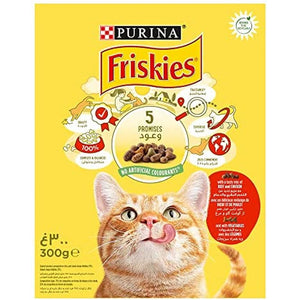 FRISKIES Briketi za mačke Adult Govedina, Piletina i Povrće