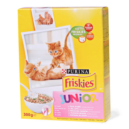 FRISKIES Briketi za mačiće JUNIOR Piletina, Mleko i Povrće
