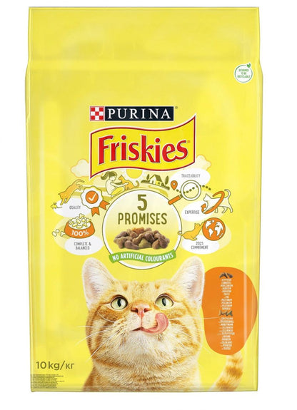 FRISKIES Briketi za mačke Adult Piletina i Povrće