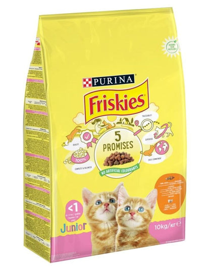 FRISKIES Briketi za mačiće JUNIOR Piletina, Mleko i Povrće