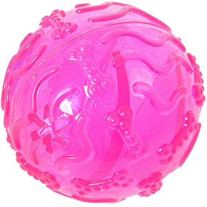 FLAMINGO Igračka za pse Lopta Good4Fun, TPR 8cm, raznih boja