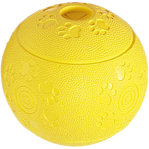 OUTLET FLAMINGO Igračka za pse Lopta dozer Treat, miris vanile, gumena 7cm