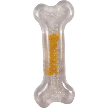 FLAMINGO Igračka za pse Kost TPR ukus Piletine 8cm