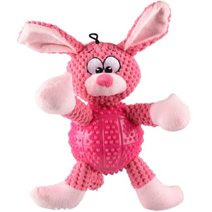 FLAMINGO Igračka za pse Zec roze 32cm, fi 9cm