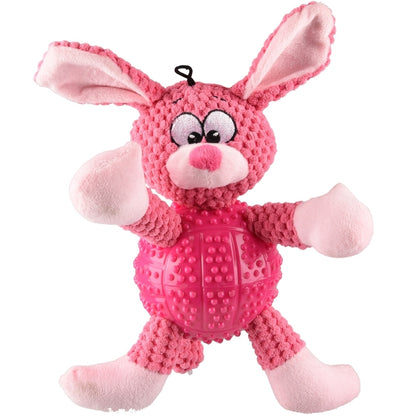FLAMINGO Igračka za pse Zec roze 32cm, fi 9cm