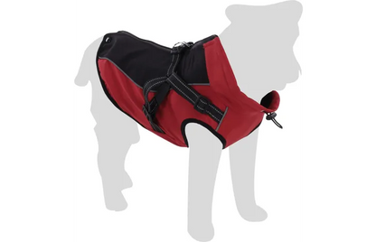 FLAMINGO Jakna za pse Dexter, Crvena