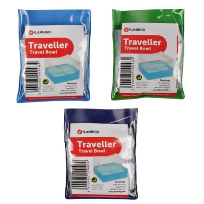 FLAMINGO Pojilica za putovanje za pse Traveler, najlonska, sklopiva, 1500ml