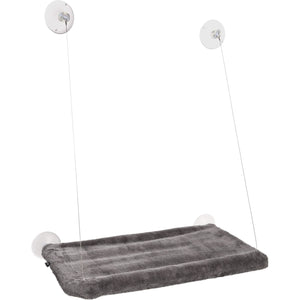 FLAMINGO Ležaljka za mačke Chill Rectangle Grey 55x32x3cm, siva
