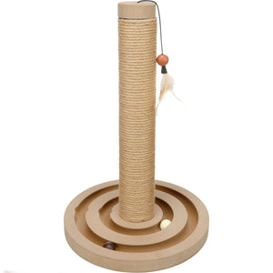 FLAMINGO Grebalica za mačke Balta Jute Brown 29,5x29,5x45 cm