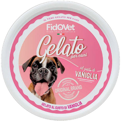 FIDOVET Gelato Sladoled za pse, s ukusom vanile, 40g