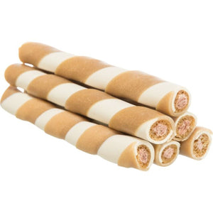 TRIXIE Poslastica za pse Rolnice punjena piletinom, 10cm, 17g