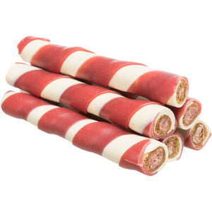 TRIXIE Poslastica za pse Rolnice punjena pačetinom, 10cm, 17g