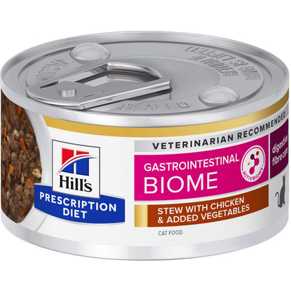 HILL’s PrescriptionDiet Feline Gastrointestinal Biome Stew, 82g