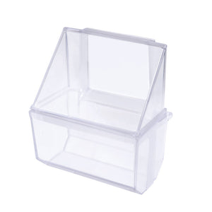 IMAC  Hranilica za ptice Simply plastična, providna 6,7x6,7x7,7cm