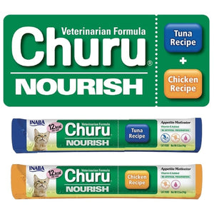 CHURY Vet Nourish, poslastica za mačke, s tunjevinom i piletinom, 50kom, 700g
