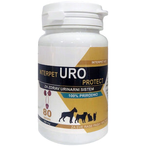 InterAgroVet URO protect 80tbl, Za zdravu bešiku i pravilno izlucivanje urina