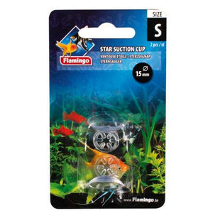 OUTLET FLAMINGO Priljubnica zvezda 2 kom, fi 15mm, Small