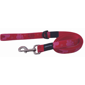 MATIS Povodac za pse MatisDesign Roze Srce 1,5cm/140cm