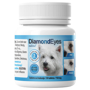 DIAMOND EYE Preparat za pse, za uklanjanje suznih mrlja oko očiju