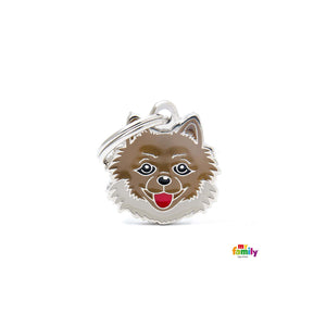OUTLET MYFAMILY Friends Pločica za graviranje, Pomeranac 2,5x2,3cm