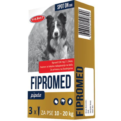 FIPROMED Ampula SpotOn za pse, antiparazitska