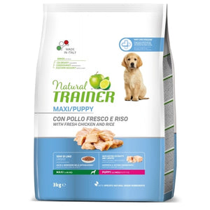 TRAINER Natural Briketi za štenad PUPPY Piletina (1-8 mes), Maxi, 3kg