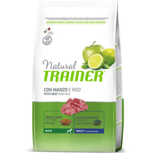 TRAINER Natural Briketi za pse Adult Govedina i Pirinač, Maxi, 12kg