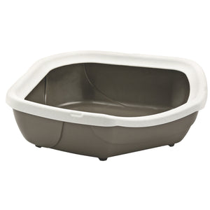 OUTLET MPS WC za mačke Corner otvoreni s rubom 52x50x14cm