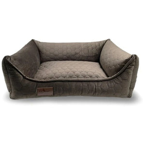 Mr. PET Krevet za pse Riviera Pik, somot, Braon, 70x55cm