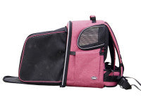 OUTLET NOBBY Ranac za kućne ljubimce Extend, Pink, do 10kg, 32x28x41cm