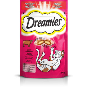 DREAMIES Poslastica za mačke s Govedinom, 60g