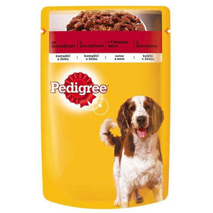 PEDIGREE Kesica za pse Adult Govedina u želeu 100g