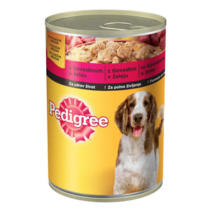 PEDIGREE Konzerva za pse Adult Govedina u želeu 400g