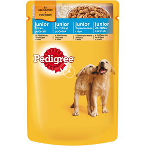 PEDIGREE Kesica za štenad JUNIOR Piletina u želeu 100g