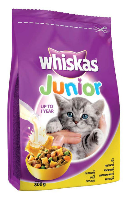 WHISKAS Briketi za mačiće JUNIOR Piletina