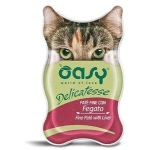 OASY Delicatesse Pašteta za mačke sa Džigericom, 85g